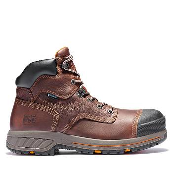 Timberland Férfi PRO Helix HD 6" Comp Toe Vízálló Bakancs Gesztenyebarna